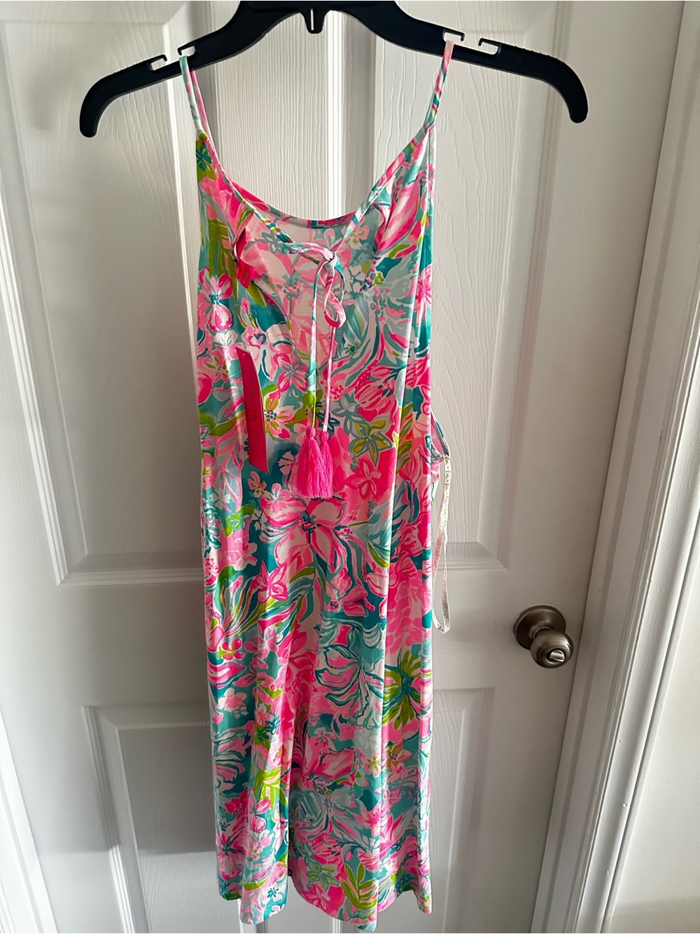 Lilly Pulitzer Margot Hot On The Scene Pink Multi Floral Dress